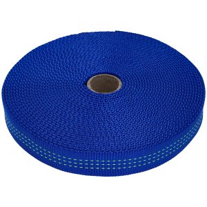 1 Nylon Tubular Webbing Tape Blue