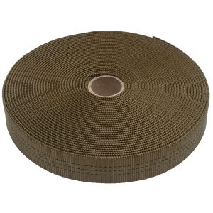 1 Nylon Tubular Webbing Tape Coyote Brown
