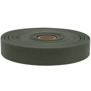 1 in Nylon Flat Webbing MIL-W-17337 Ranger Green