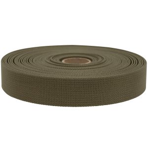 MIL-W-17337 Nylon Flat Webbing 1 in 30Ft Tan 499