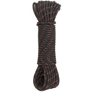 6mm (1/4in) Climbing Accessory Cord Black